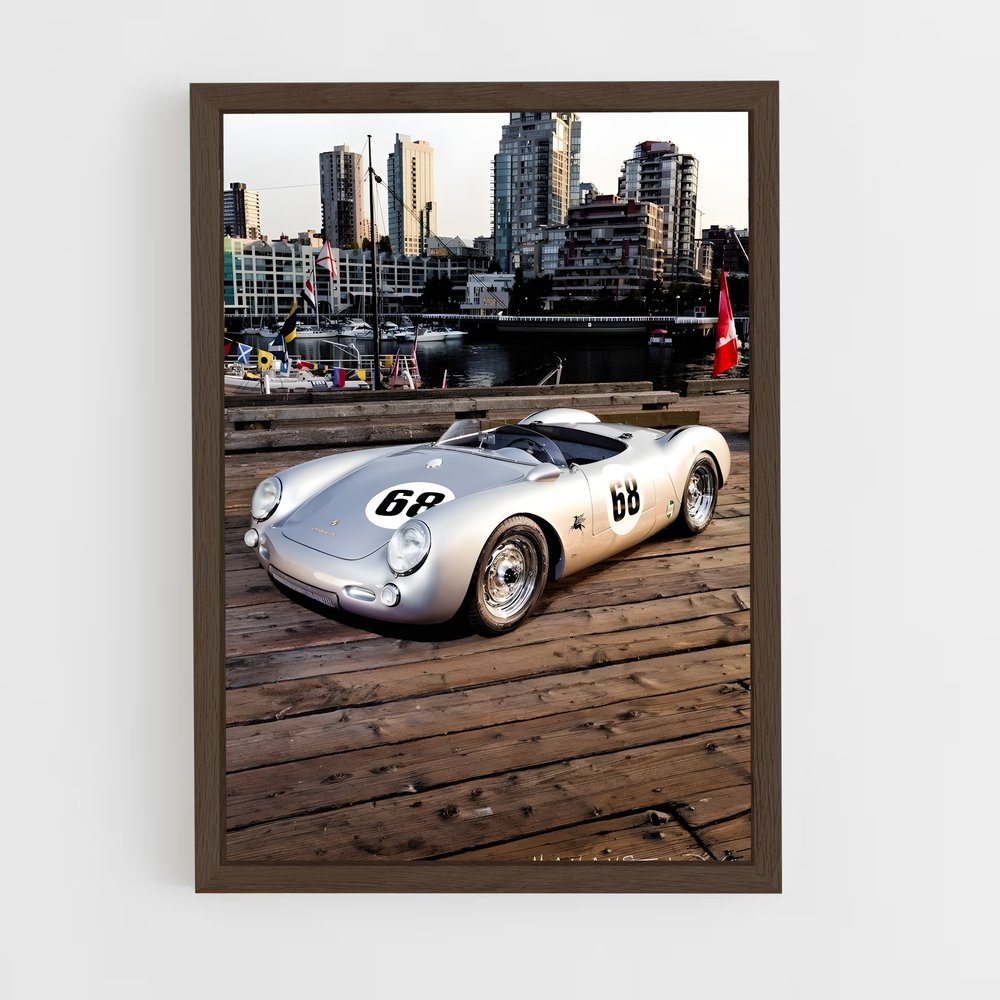 Poster magnifique spyder – affiche Porsche (vue 5)